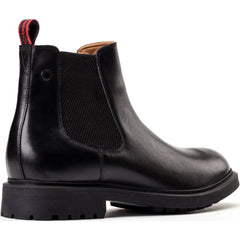Base London Roebuck Leather Men's Black Boots