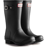 Hunter Junior Originals Boot Rubber Kid's Black Wellington Boots