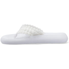 Rocket Dog Spotlight Atom Textile Women's White Flip Flops