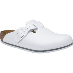 Birkenstock Boston Pro Leather Women's White Clogs