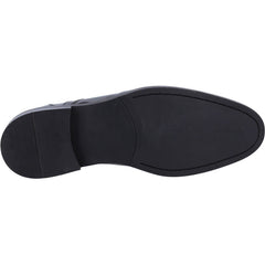 Hush Puppies Damien Lace Up Patent Leather Men's Black Patent Lace-Up Shoes