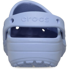 Crocs Classic Floral Cut Out Thermoplastic Women's Blue Haze Clogs