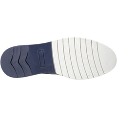 Pod Cillian Leather Men's Navy Lace-Up Shoes