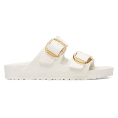 Birkenstock Womens Arizona Big Buckle EVA Sandals - Eggshell