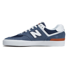 New Balance 574 Vulc Shoes - Blue/White
