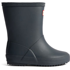 Hunter Kids First Insulated Boot Rubber Kid's Hunter Navy Wellington Boots