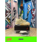 Jordan 4 Off White Sail UK 8,