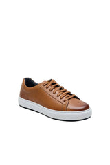 Ben Sherman Ace Cupsole Leather Men's Tan Trainers