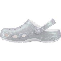 Crocs Classic Glitter EVA Women's Grey Standard Clogs