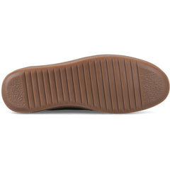 Hush Puppies Madden Boat Shoe Leather Men's Chocolate Boat Shoes