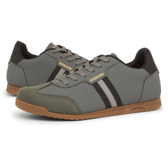 Lambretta Tackle Men's Charcoal/Black Trainers