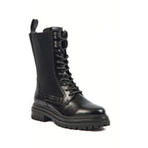 Pod Polly Leather/Textile Women's Black Boots