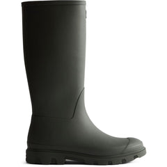Hunter Downpour Tall Boot Rubber Women's Dark Olive Wellington Boots