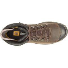 Caterpillar Diagnostic 2.0 Leather Coffee Safety Boots