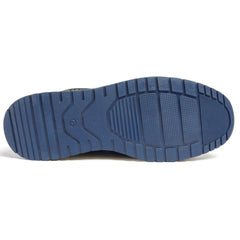 Pod Sean Leather Men's Navy Boat Shoes