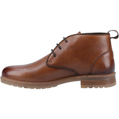Hush Puppies Ricky Leather Men's Tan Ankle Boots