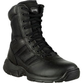Magnum Panther 8.0 Side-Zip Leather/Nylon Black Safety Boots
