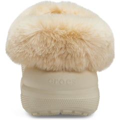 Crocs Furever Crush Synthetic Women's Bone Clogs