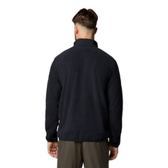 Columbia Sequoia Grove Half Zip Fleece Polyester Men's Black Zip Neck Pullovers