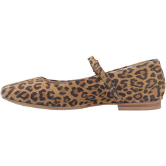 Hush Puppies Pasha Suede Women's Leopard Flats
