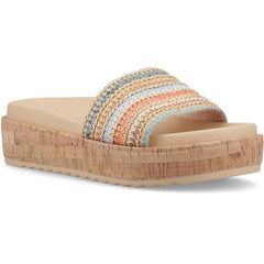 Rocket Dog Faye Alti Raffia Textile Women's Multicoloured Sandals
