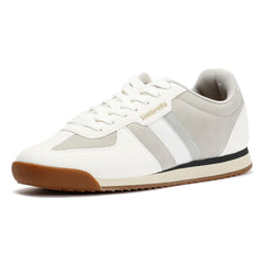 Lambretta Diego Men's White/Grey Trainers