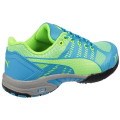 Puma Safety Celerity Knit Textile Women's Blue Safety Trainers