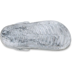 Crocs Classic Lined Clog Thermoplastic Women's Grey Swirl Clogs