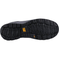 Caterpillar Charge PU/Mesh/Synthetic Black Safety Trainers