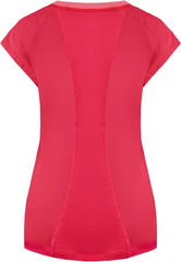 Asics Lite-Show Short Sleeve Womens Running Top - Pink