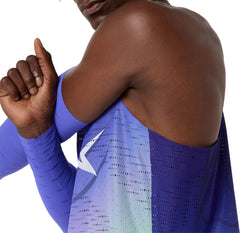 Asics MetaSpeed Mens Running Vest - Blue