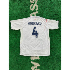England 2005-2007 Home Shirt XL Gerrard 7/10