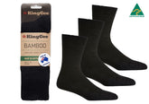 3 Pairs of KingGee Mens Bambo Work Socks Made In Australia