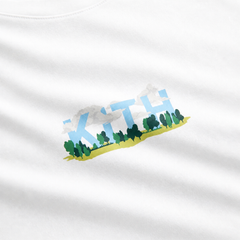 Kith CLoud Logo Tee White
