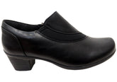 Panache Raegan Womens Comfortable Low Heel Shoes