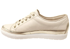 Caprice Brasey Womens Comfortable Wide Fit Leather Shoes