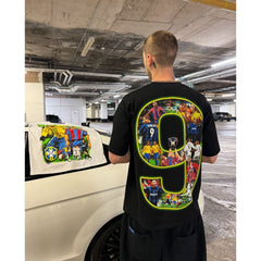 Marino Morwood Ronaldo "R9" Tee Black