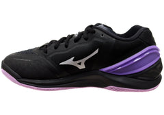 Mizuno Womens Wave Stealth Neo NB Wide Fit Comfortable Netball Shoes
