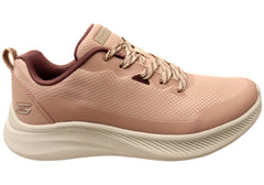 Skechers Womens BOBS Sport Moda Flex Comfortable Lace Up Shoes