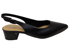 Tamaris Aprilli Womens Comfortable Pointed Toe Leather Low Heels