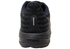 Mizuno Mens Wave Rider 29 Running Shoes Estate Black Iron Gate