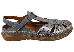 Orizonte Nayomi Womens European Leather Comfortable Shoes
