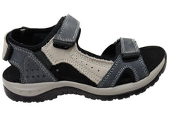 CC Resorts Ekam Womens Leather Adjustable Comfortable Sandals