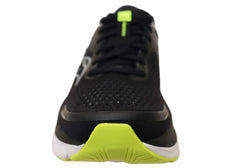 Saucony Mens Guide 18 Comfortable Lace Up Athletic Shoes Black Lapis