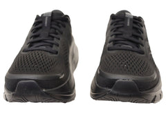 Saucony Womens Guide 18 Wide Fit Comfort Athletic Shoes Triple Black