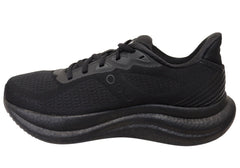 Saucony Mens Triumph 23 Comfortable Athletic Shoes Triple Black