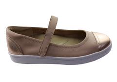 Scholl Orthaheel Rhonda Womens Supportive Leather Mary Jane Shoes