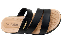 Comfortflex Mitzi Womens Slides Sandals With Comfortable Footbed