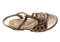 Sofft Scarlet Womens Comfortable Footbed Leather Wedge Sandals