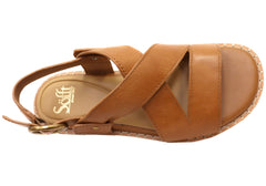 Sofft Nadia Womens Leather Sandals With Comfortable Footbed